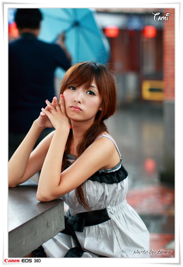 台湾清纯美女-Tami-兒童育樂中心外拍